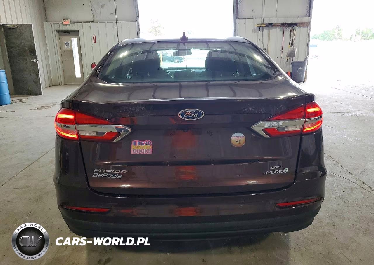2019 Ford Fusion Se VIN:3FA6P0LU3KR157809 - 6
