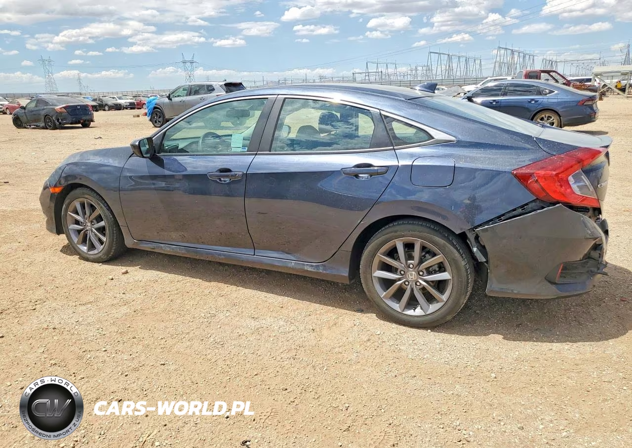 2020 Honda Civic Ex VIN:19XFC1F37LE206291 - 2