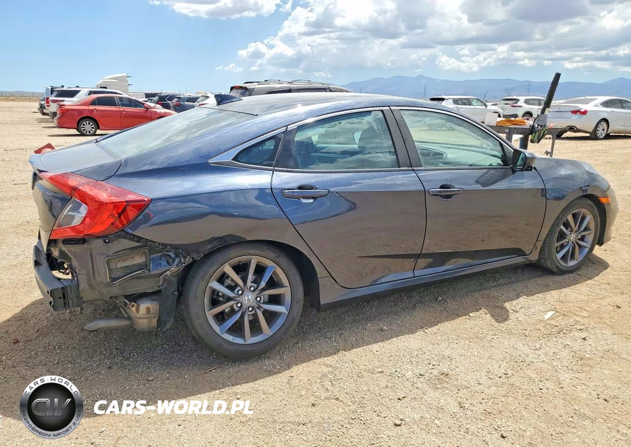 2020 Honda Civic Ex VIN:19XFC1F37LE206291 - 3