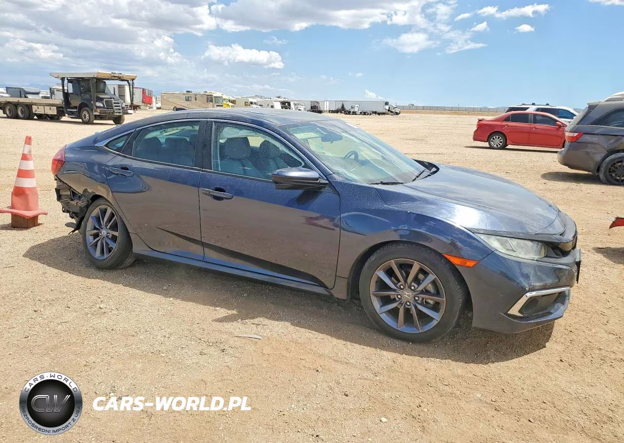 2020 Honda Civic Ex VIN:19XFC1F37LE206291 - 4