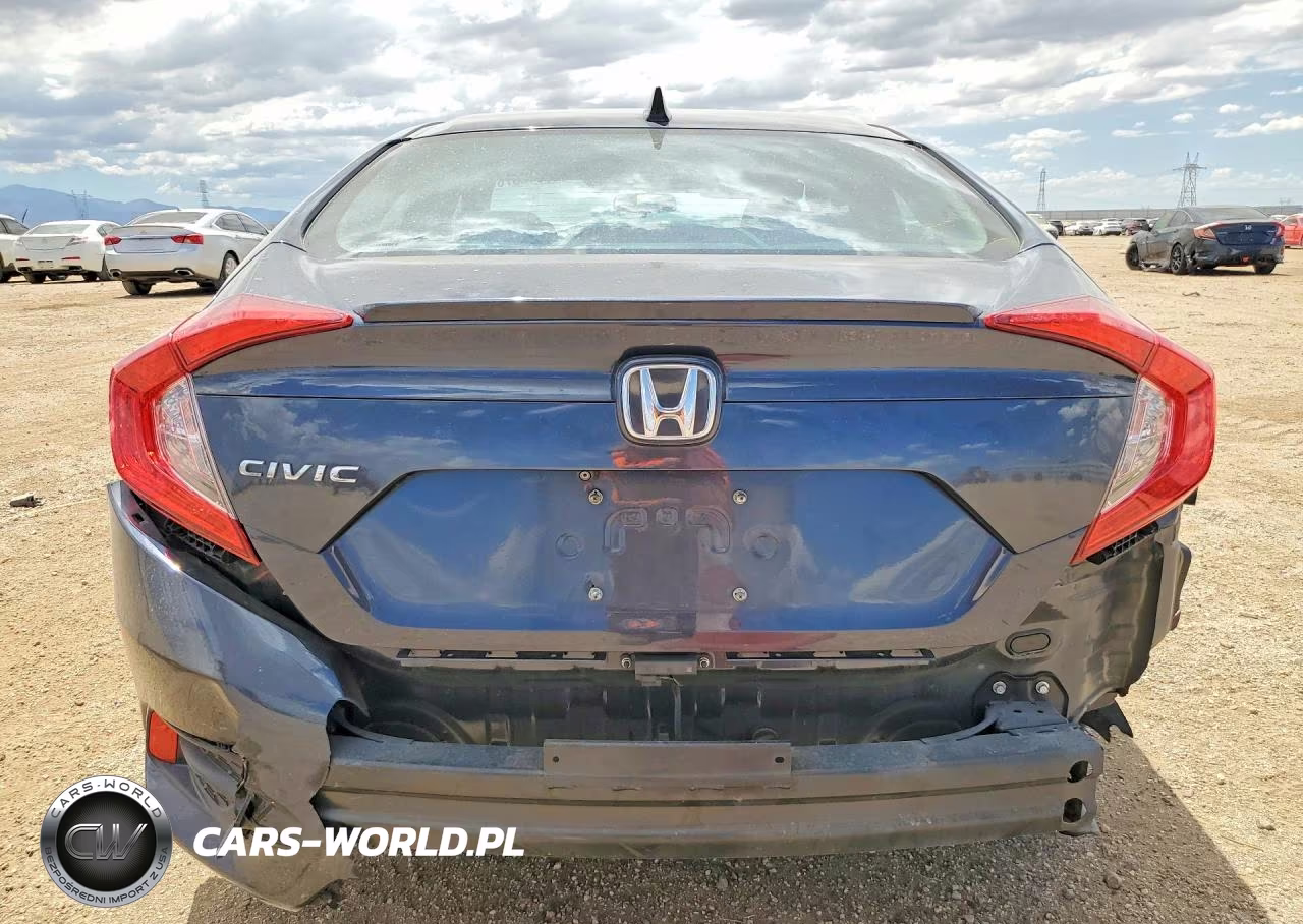 2020 Honda Civic Ex VIN:19XFC1F37LE206291 - 6