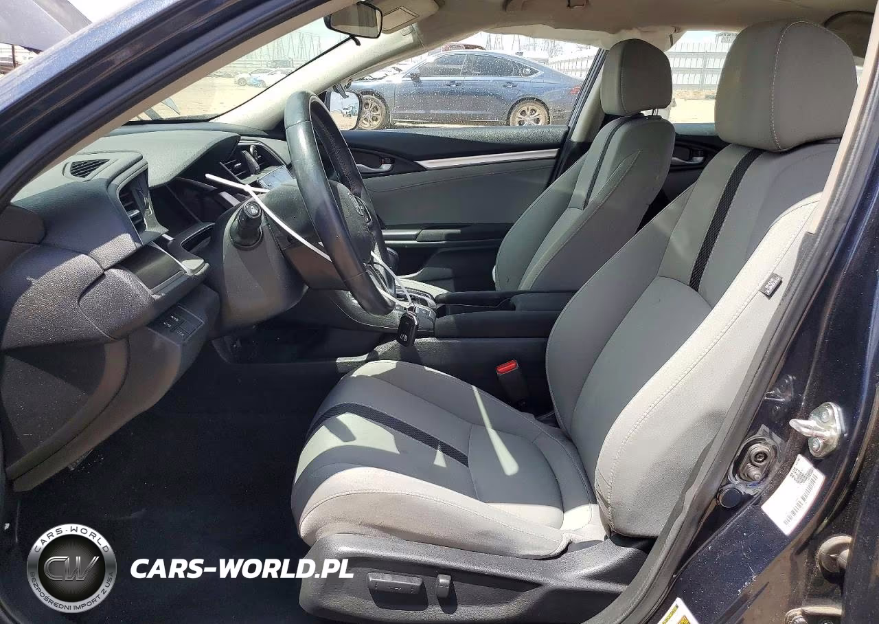2020 Honda Civic Ex VIN:19XFC1F37LE206291 - 7