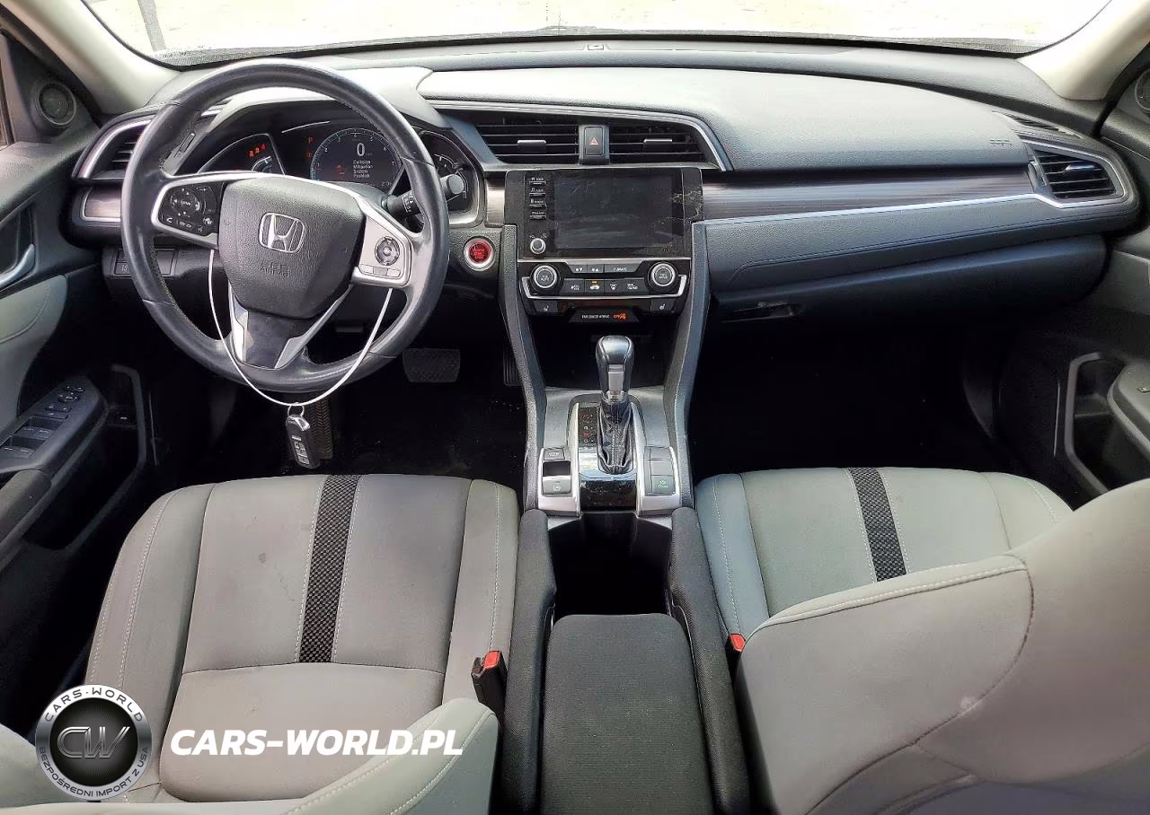 2020 Honda Civic Ex VIN:19XFC1F37LE206291 - 8