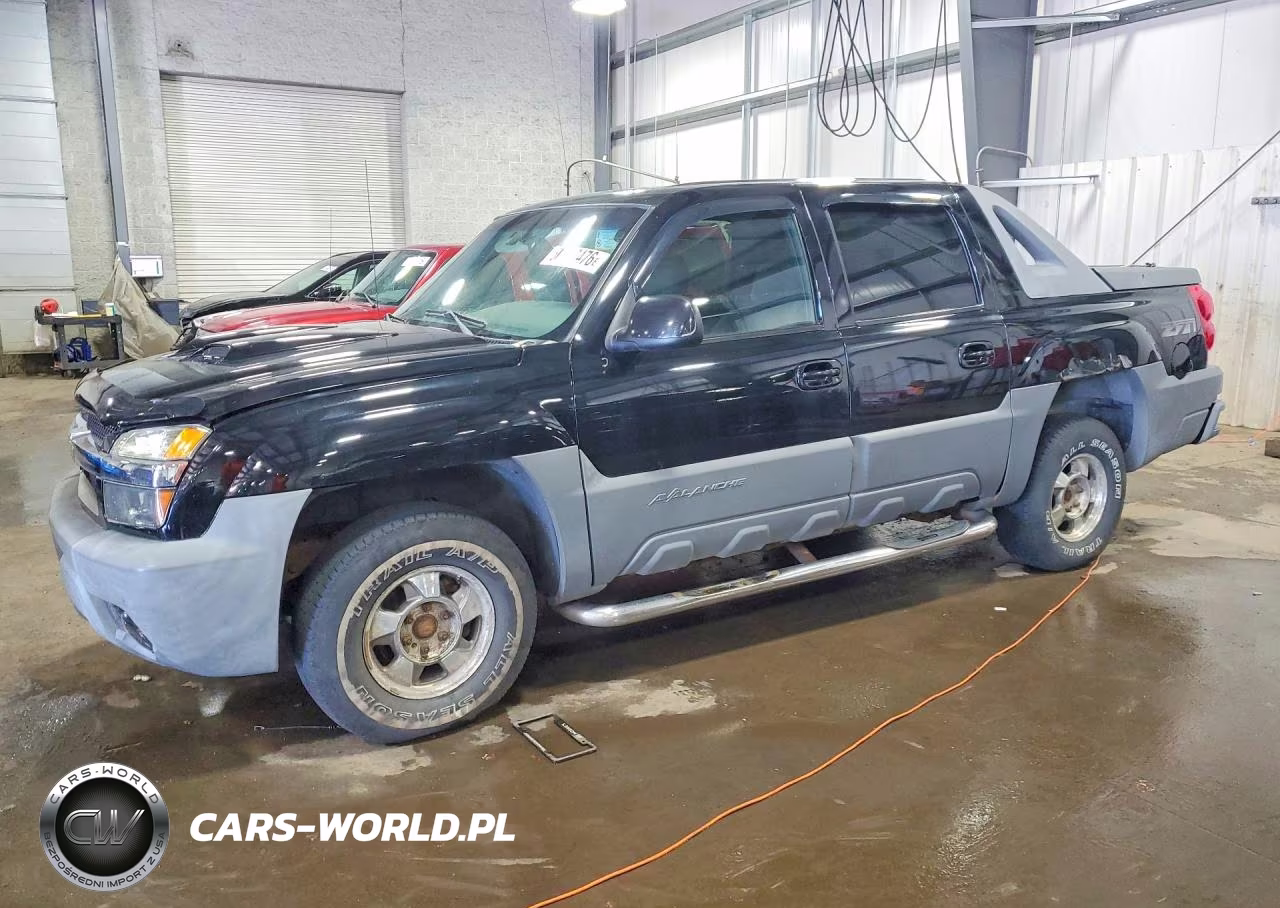 2002 Chevrolet Avalanche K1500 VIN:3GNEK13T22G165808 - 1