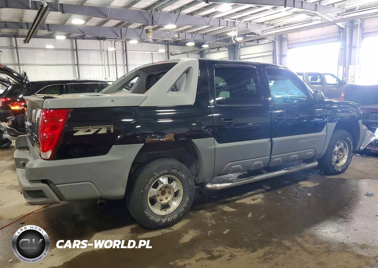 2002 Chevrolet Avalanche K1500 VIN:3GNEK13T22G165808 - 3