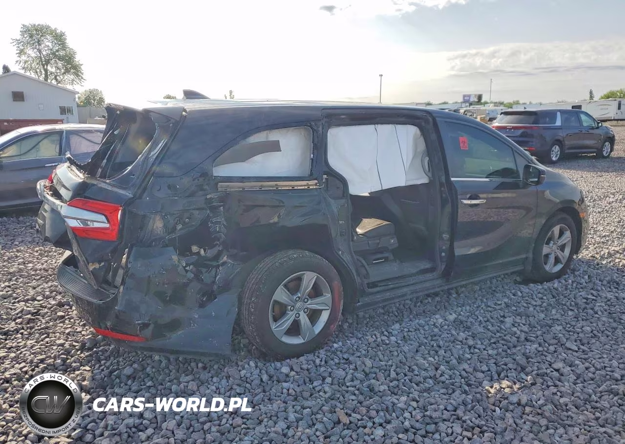 2018 Honda Odyssey Exl VIN:5FNRL6H70JB016768 - 3