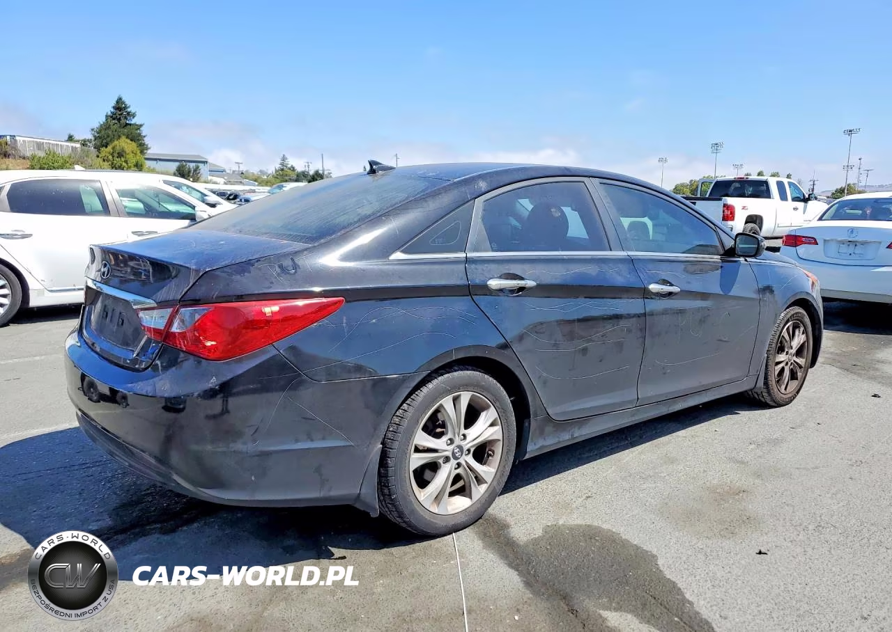 2013 Hyundai Sonata Limited VIN:5NPEC4AC0DH669245 - 3