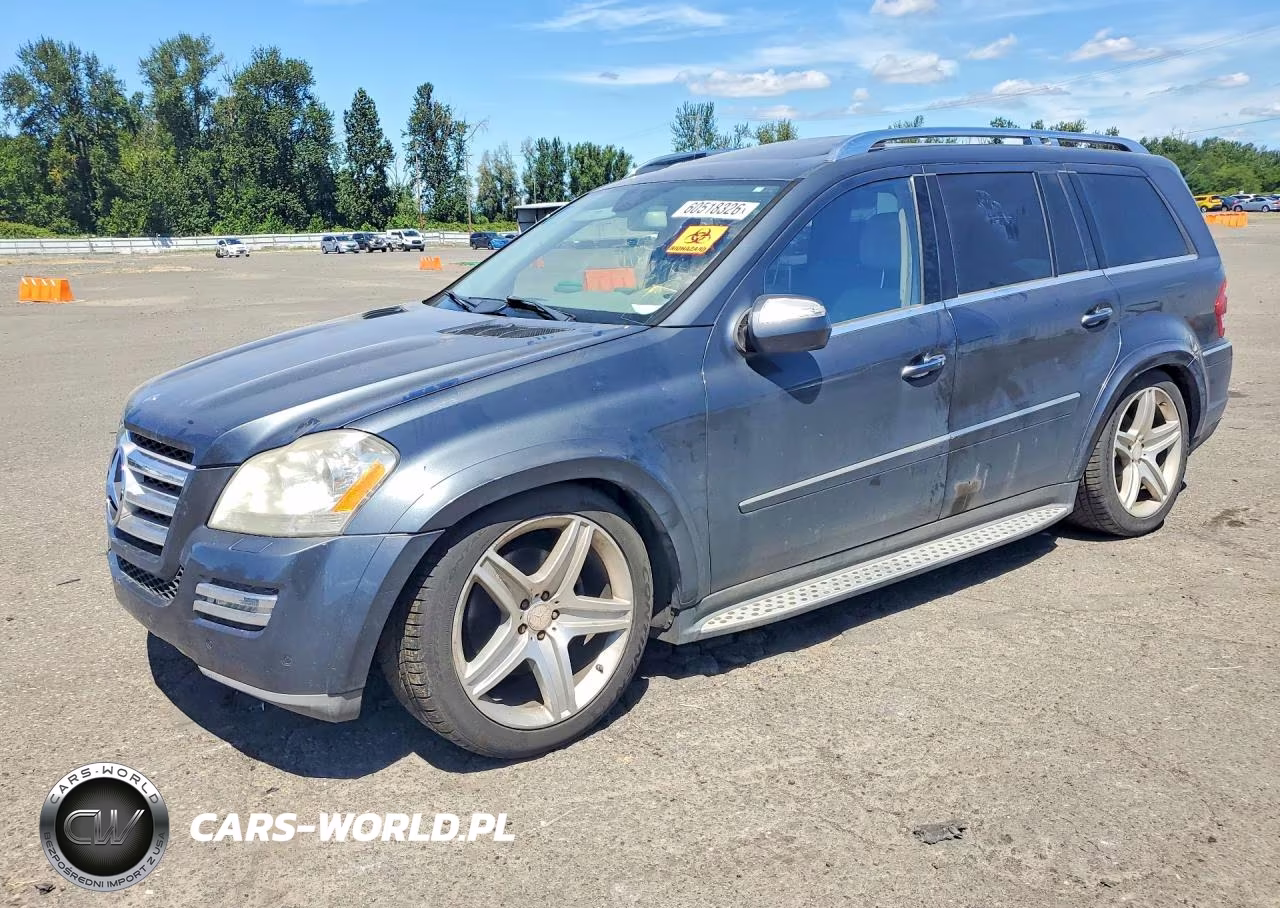 2010 Mercedes-Benz Gl 550 4Matic VIN:4JGBF8GE6AA572298 - 1
