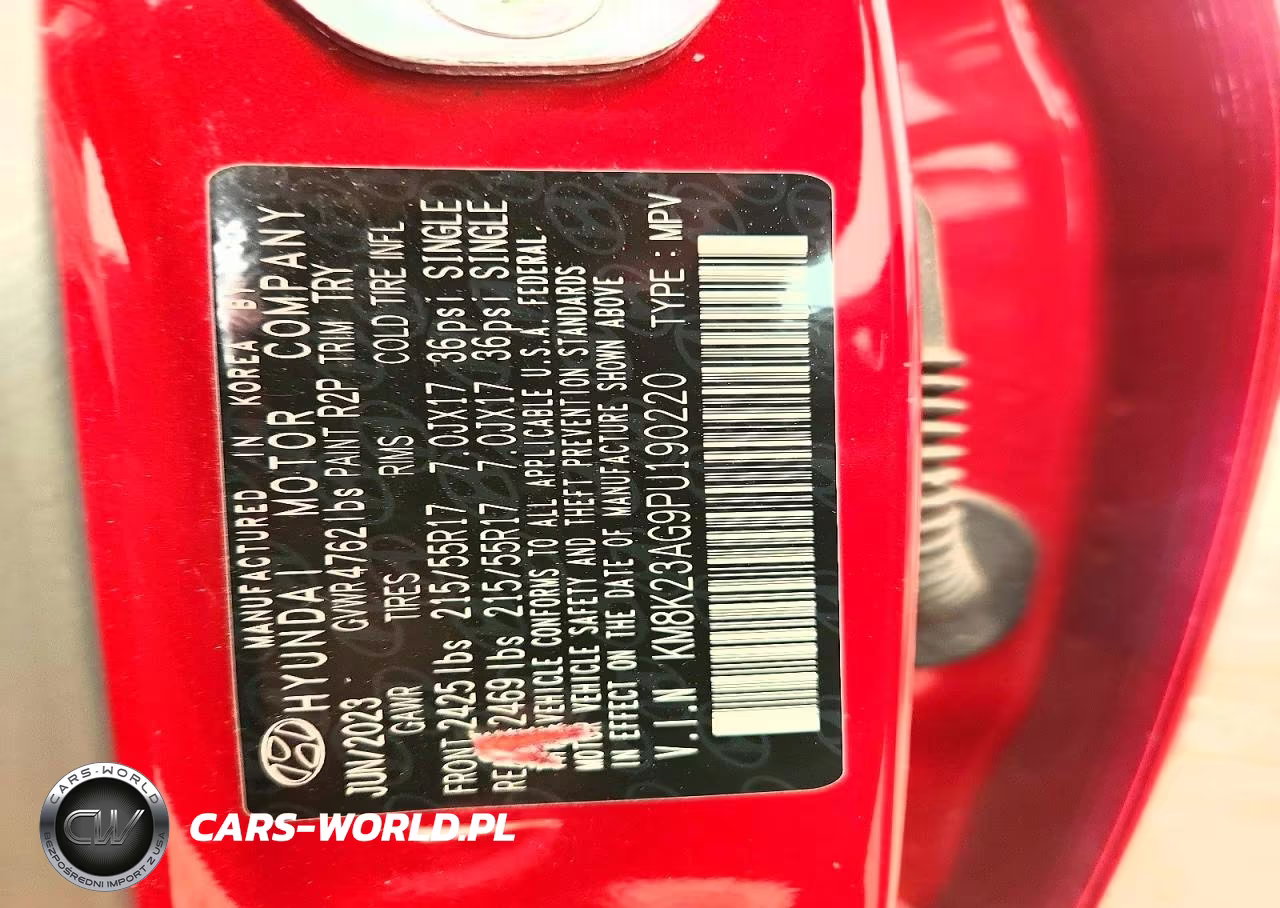 2023 Hyundai Kona Se VIN:KM8K23AG9PU190220 - 14