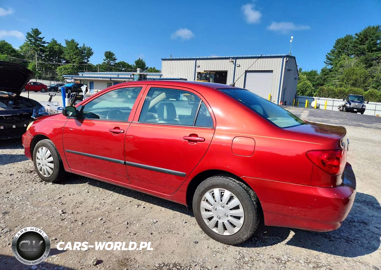 2008 Toyota Corolla Ce VIN:2T1BR32E48C912317 - 2