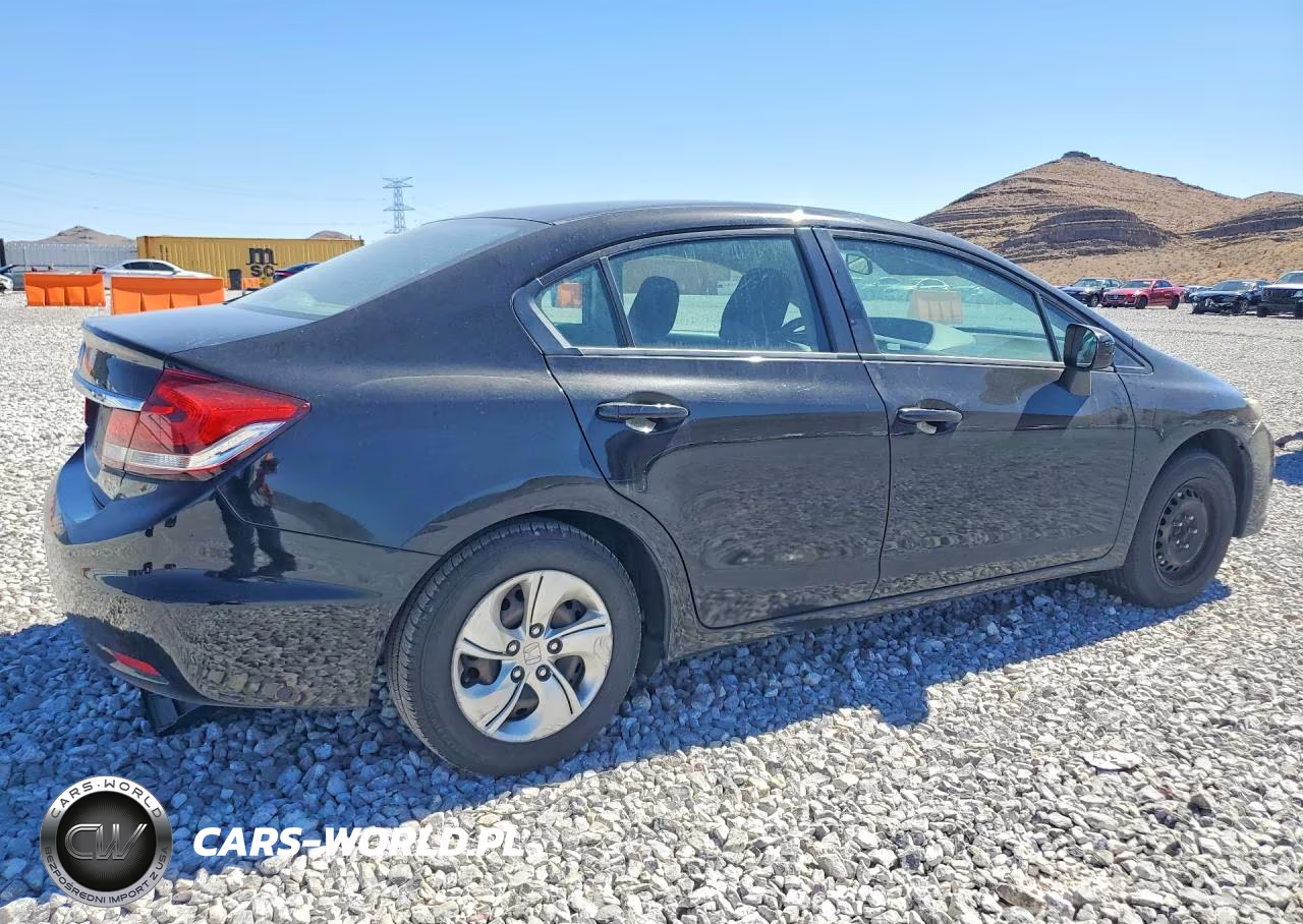 2015 Honda Civic Lx VIN:19XFB2F50FE707652 - 3