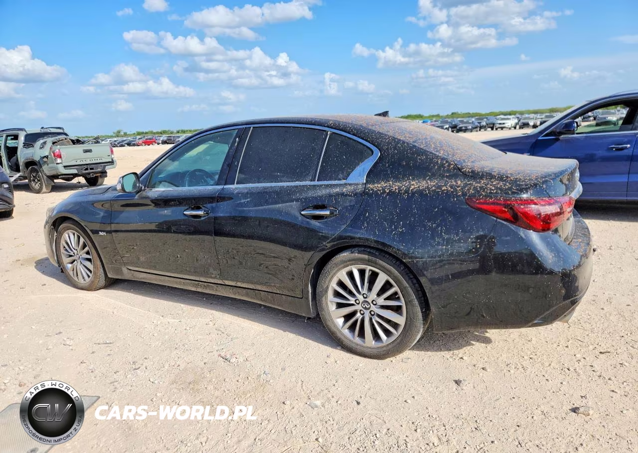 2018 Infiniti Q50 3.0T Luxe VIN:JN1EV7AP3JM351557 - 2