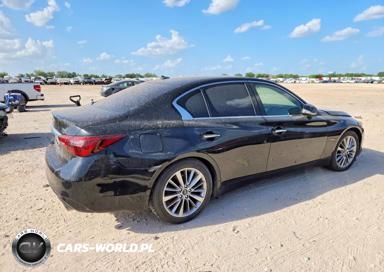 2018 Infiniti Q50 3.0T Luxe VIN:JN1EV7AP3JM351557 - 3