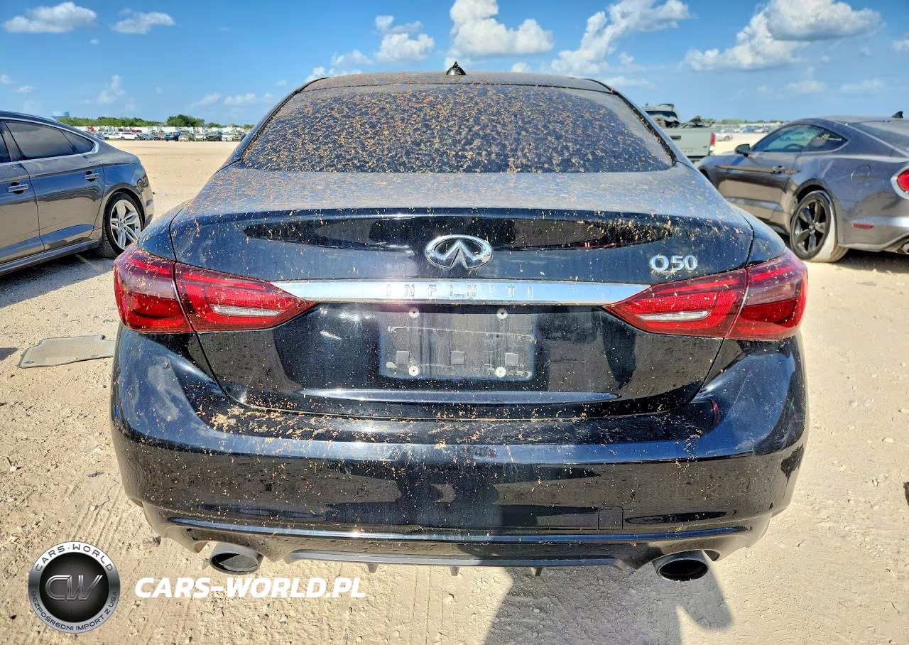 2018 Infiniti Q50 3.0T Luxe VIN:JN1EV7AP3JM351557 - 6