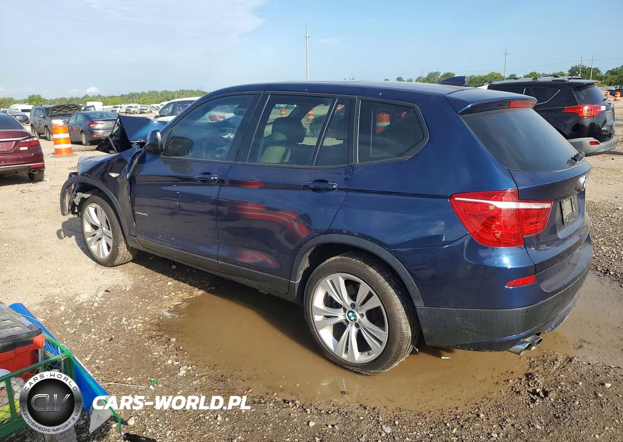 2014 BMW X3 xDrive35I VIN:5UXWX7C54E0E80607 - 2