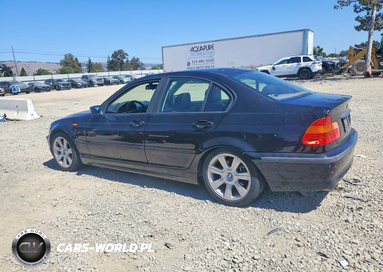 2002 BMW 325 I VIN:WBAET37472NG80783 - 2