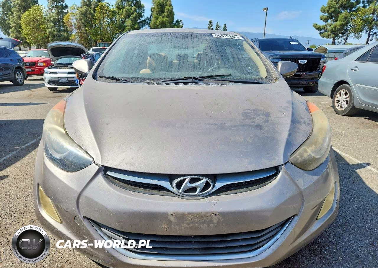2013 Hyundai Elantra Gls VIN:5NPDH4AE3DH350131 - 5