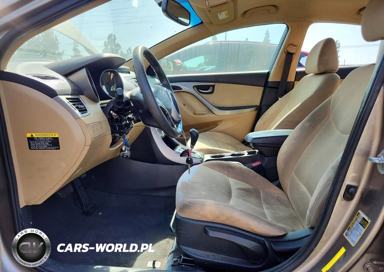 2013 Hyundai Elantra Gls VIN:5NPDH4AE3DH350131 - 7