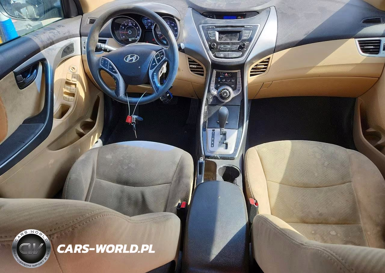 2013 Hyundai Elantra Gls VIN:5NPDH4AE3DH350131 - 8
