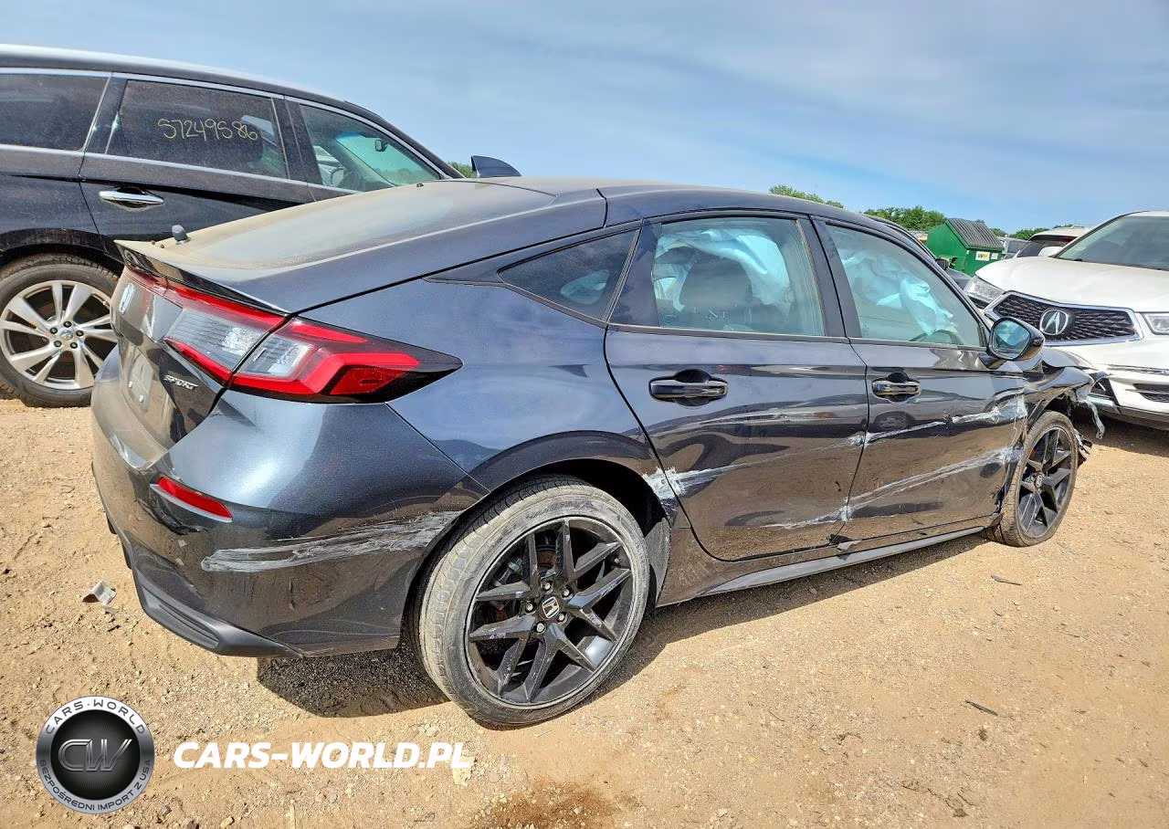 2025 Honda Civic Sport VIN:19XFL2H85SE010198 - 3