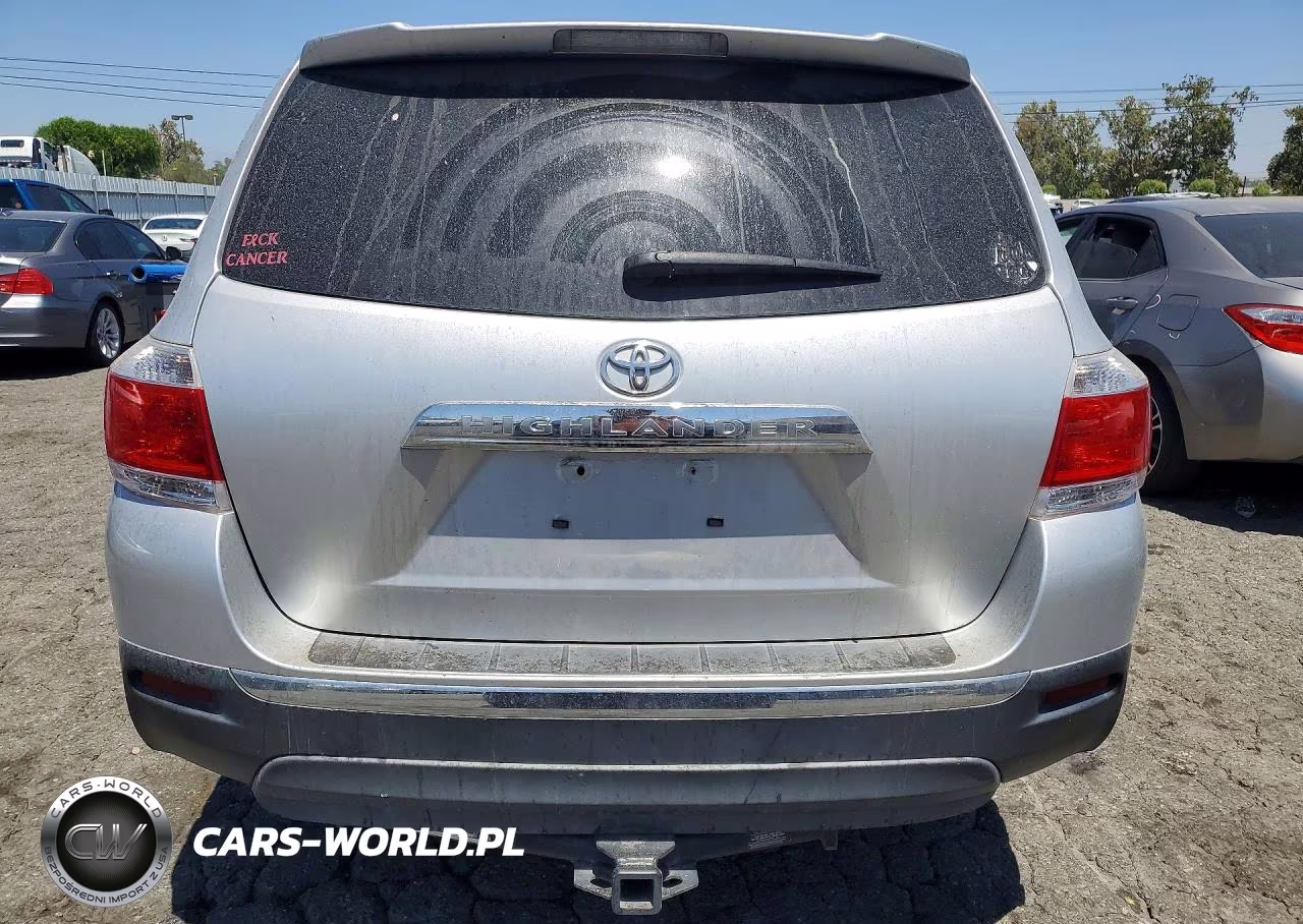 2013 Toyota Highlander Base VIN:5TDZA3EH4DS038757 - 6