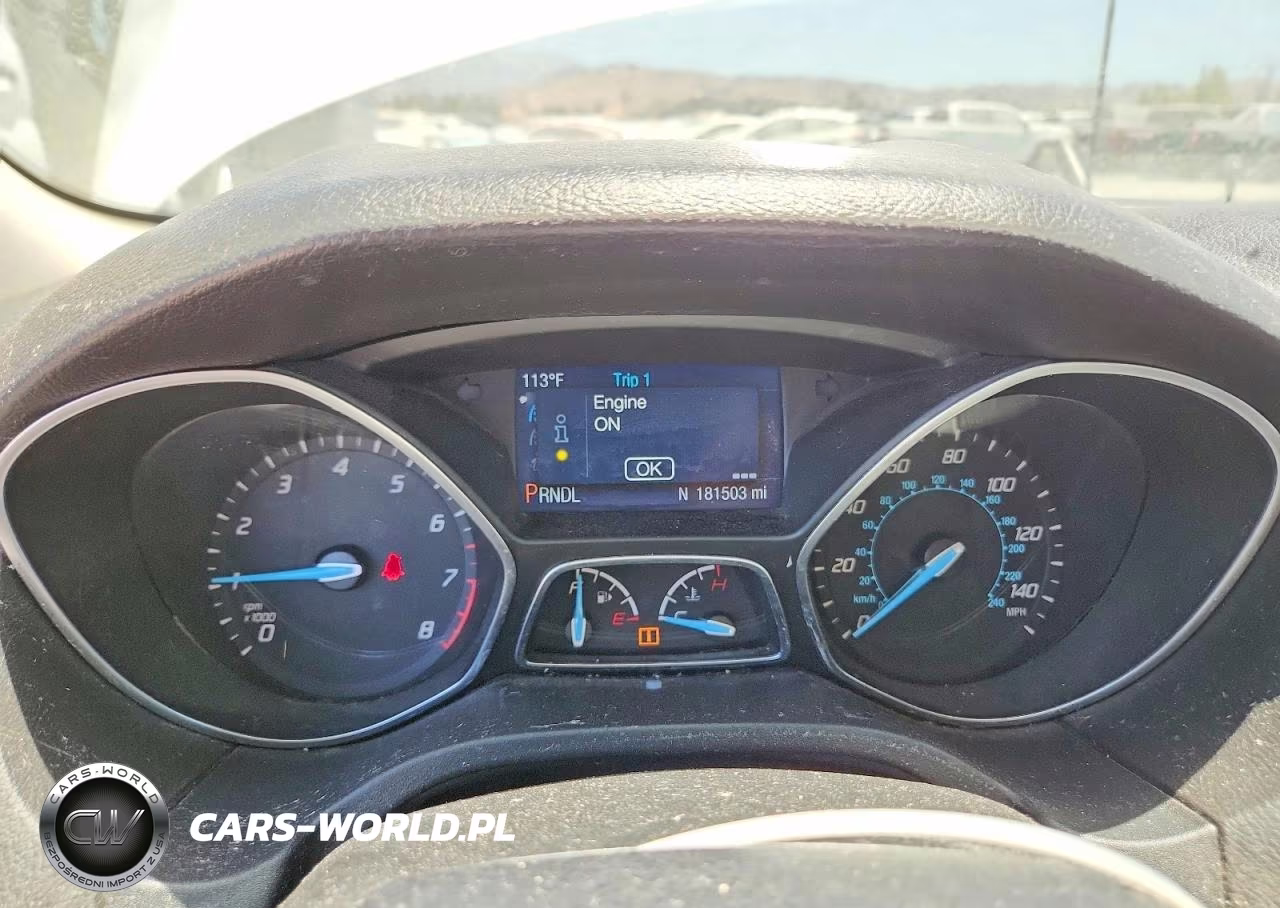 2014 Ford Focus Se VIN:1FADP3K21EL123685 - 9