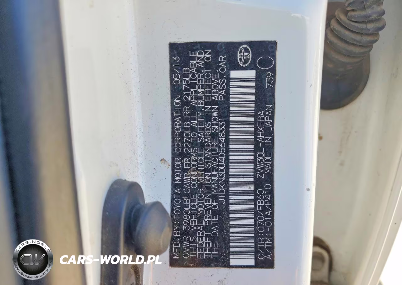 2013 Toyota Prius Three VIN:JTDKN3DU4D5648331 - 13