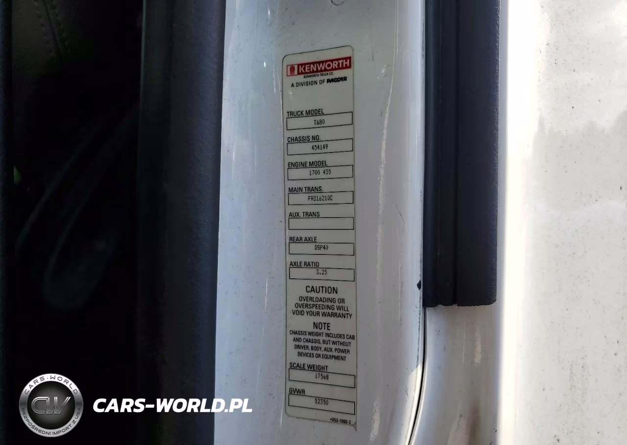 2015 Kenworth Construction T680 VIN:1XKYDP9X1FJ454149 - 13