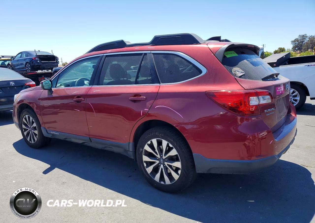 2016 Subaru Outback 2.5I Limited VIN:4S4BSANC3G3279315 - 2