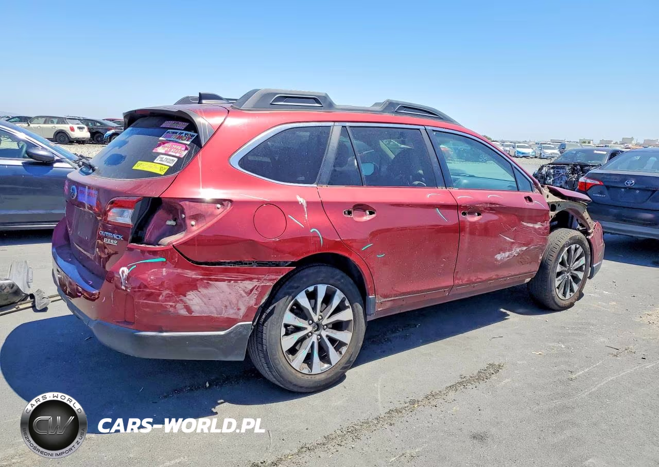 2016 Subaru Outback 2.5I Limited VIN:4S4BSANC3G3279315 - 3