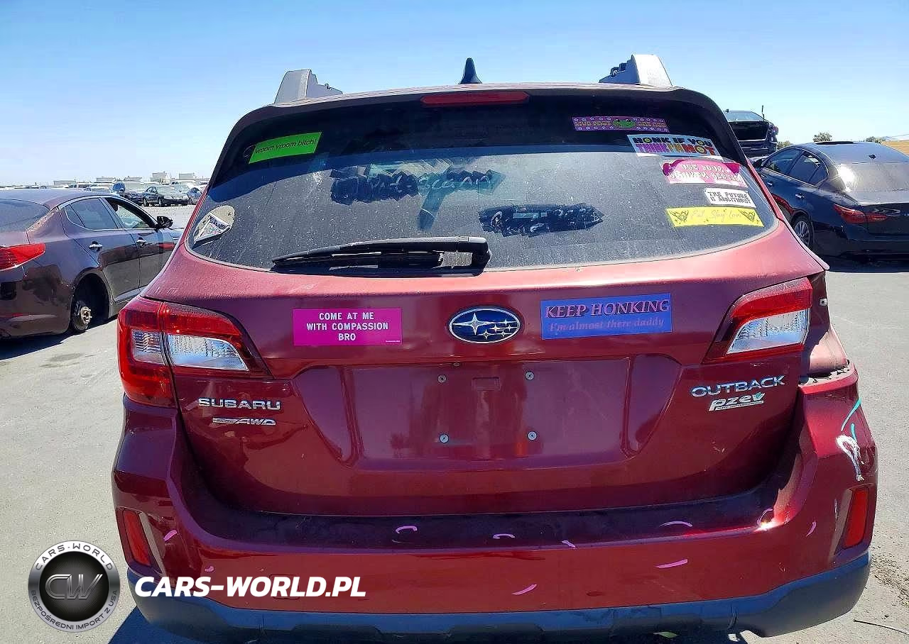 2016 Subaru Outback 2.5I Limited VIN:4S4BSANC3G3279315 - 6