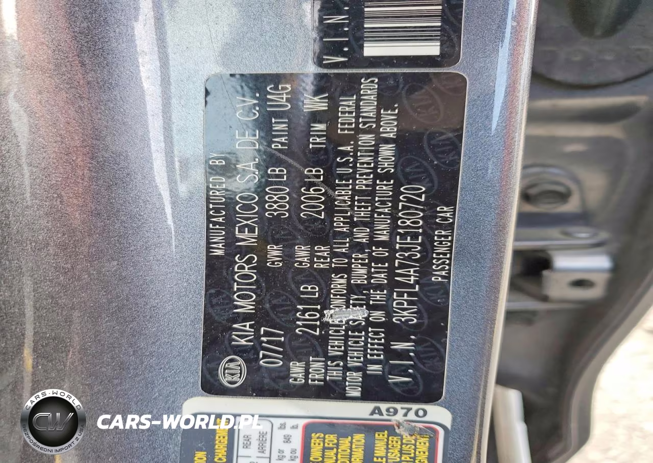 2018 Kia Forte S VIN:3KPFL4A73JE180720 - 13