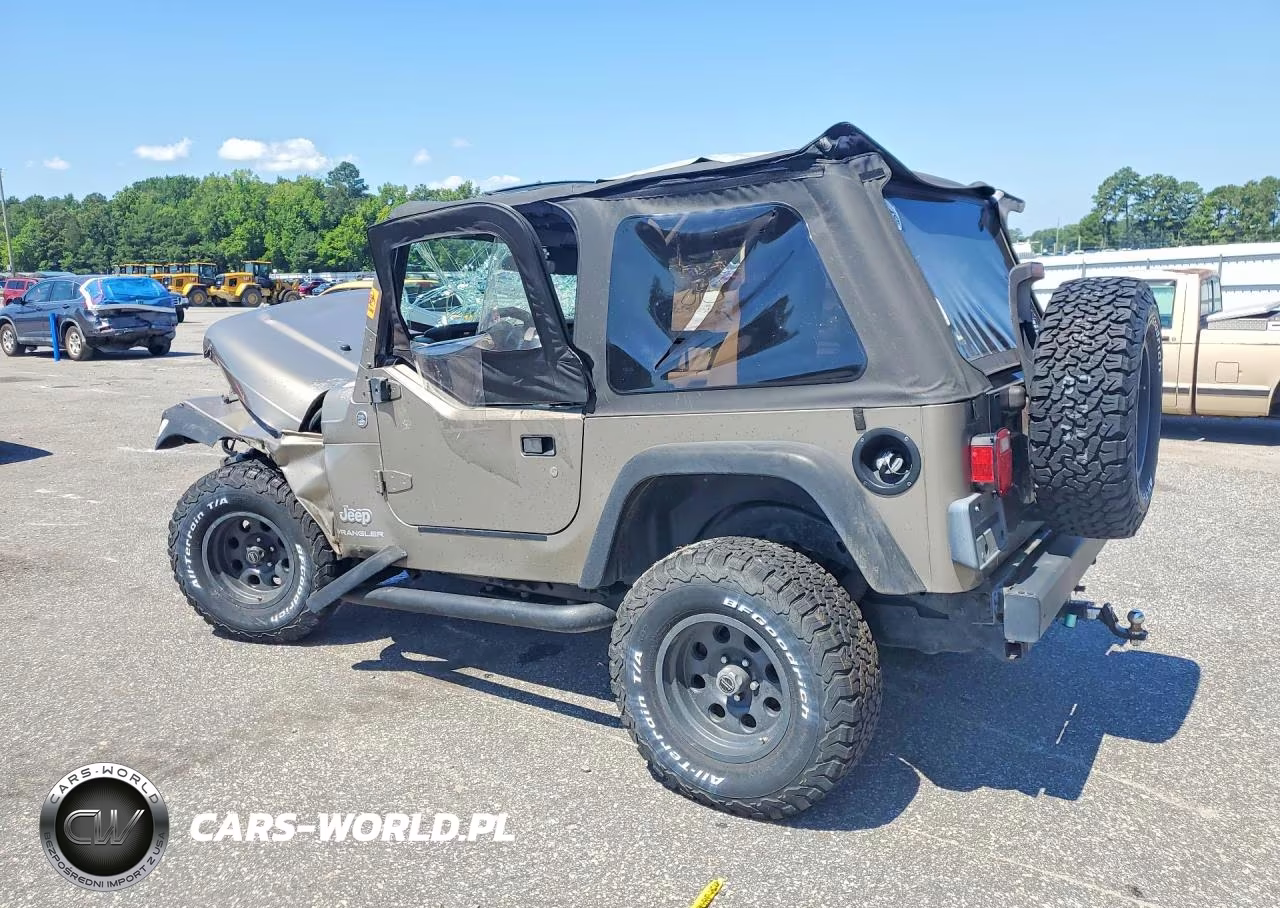 2006 Jeep Wrangler - Tj Se VIN:1J4FA29156P766895 - 2