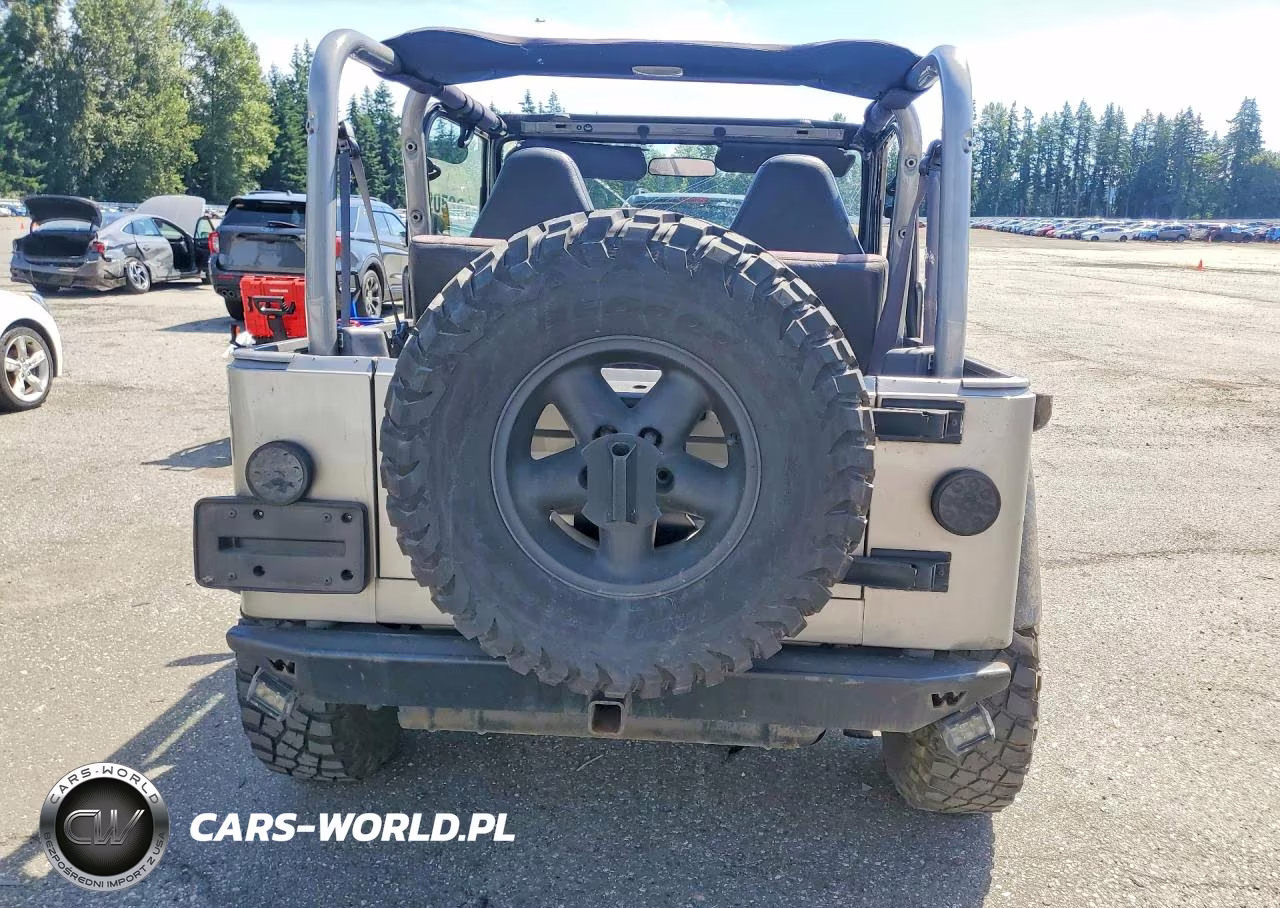 2001 Jeep Wrangler - Tj Sport VIN:1J4FA49S01P316276 - 6