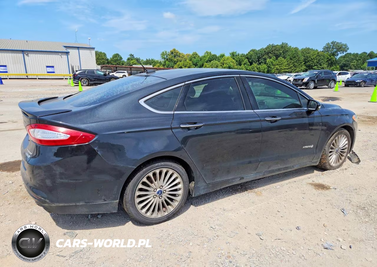 2014 Ford Fusion Titanium Hev VIN:3FA6P0RU1ER295909 - 3