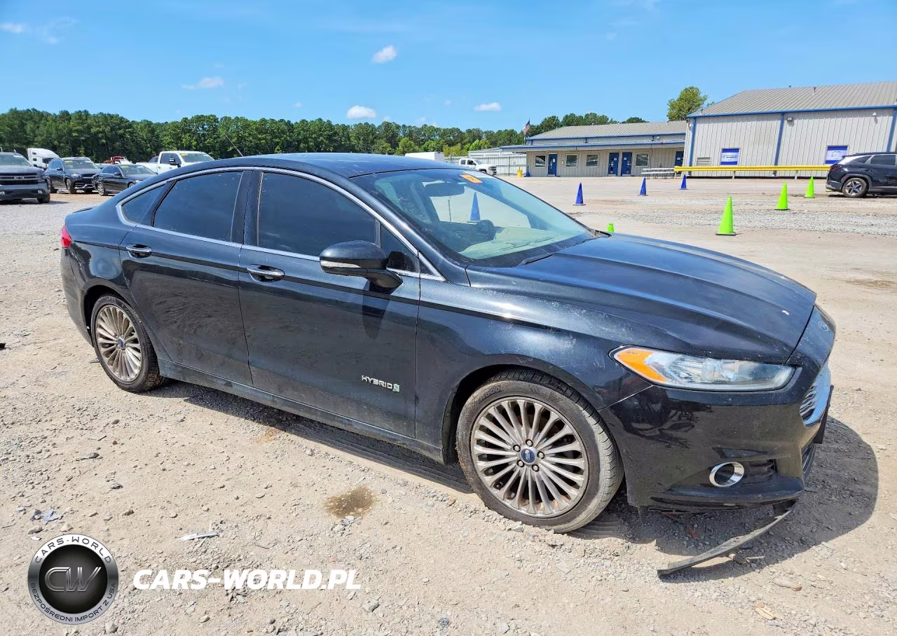 2014 Ford Fusion Titanium Hev VIN:3FA6P0RU1ER295909 - 4