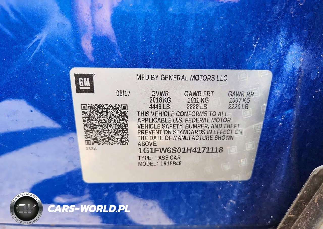 2017 Chevrolet Bolt Ev Lt VIN:1G1FW6S01H4171118 - 12