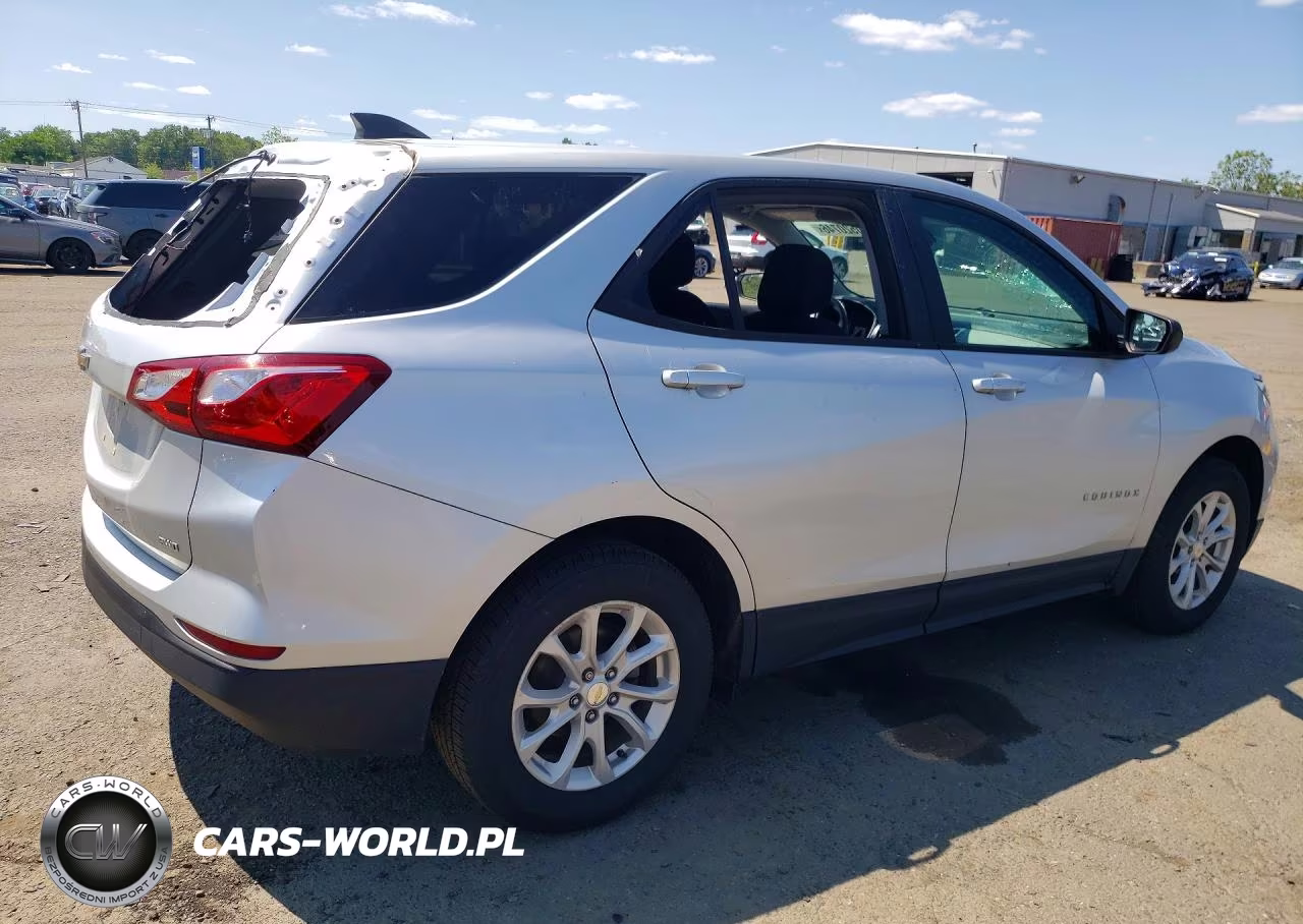 2020 Chevrolet Equinox Ls VIN:3GNAXSEV1LS712537 - 3