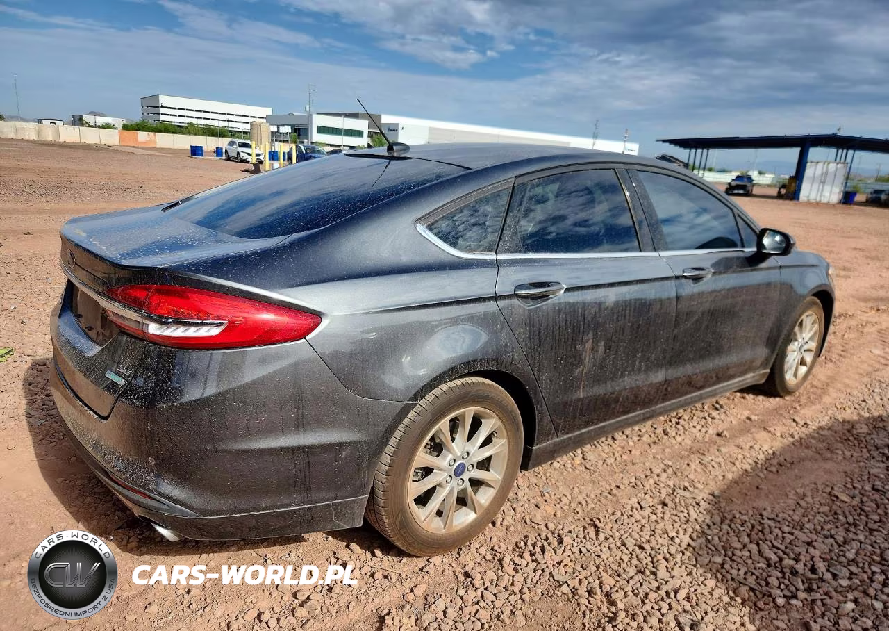 2017 Ford Fusion Se VIN:3FA6P0HD5HR299421 - 3