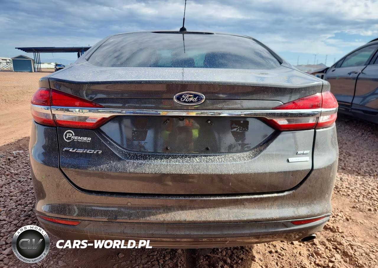 2017 Ford Fusion Se VIN:3FA6P0HD5HR299421 - 6