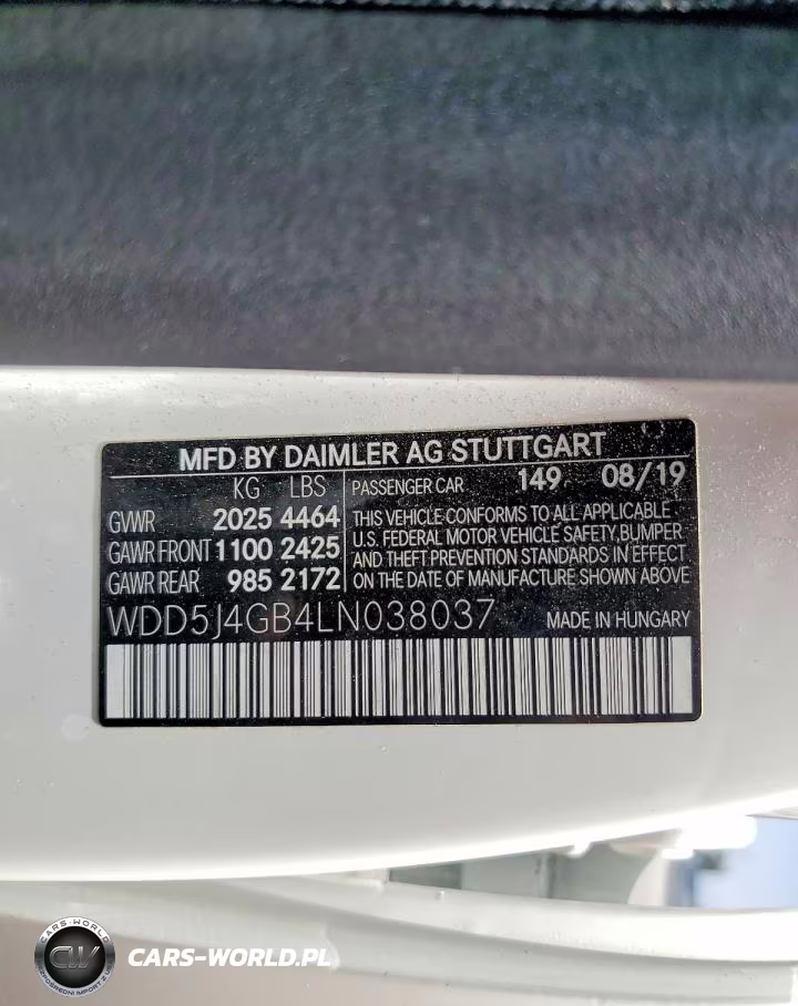 2020 Mercedes-Benz Cla 250 VIN:WDD5J4GB4LN038037 - 12