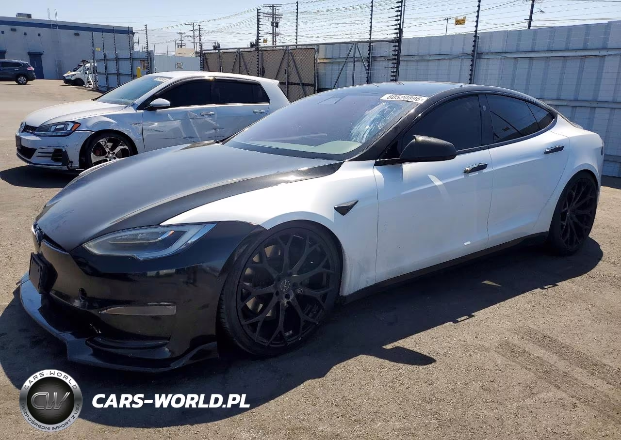2021 Tesla Model S VIN:5YJSA1E63MF441766 - 1
