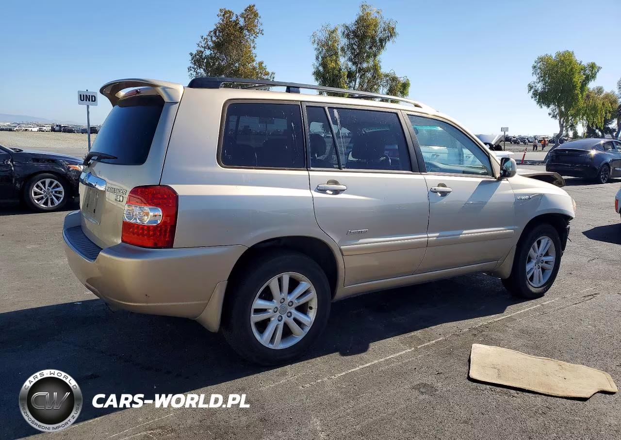 2007 Toyota Highlander Hybrid VIN:JTEEW21A370036407 - 3