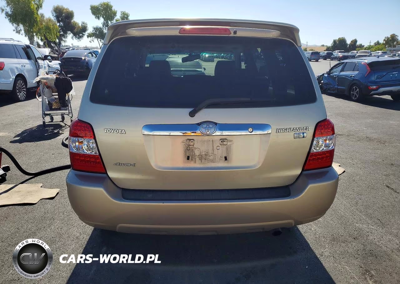2007 Toyota Highlander Hybrid VIN:JTEEW21A370036407 - 6