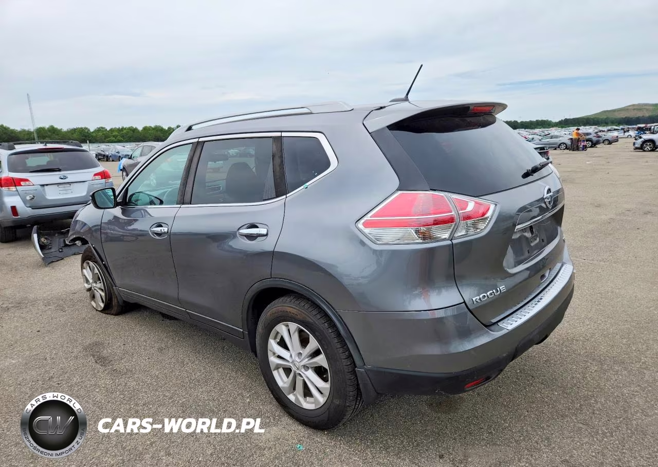 2016 Nissan Rogue Sv VIN:5N1AT2MV8GC799625 - 2