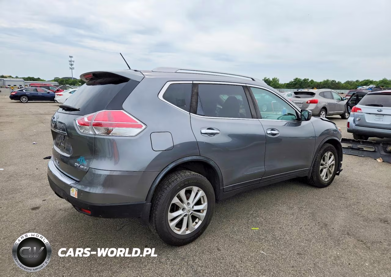 2016 Nissan Rogue Sv VIN:5N1AT2MV8GC799625 - 3
