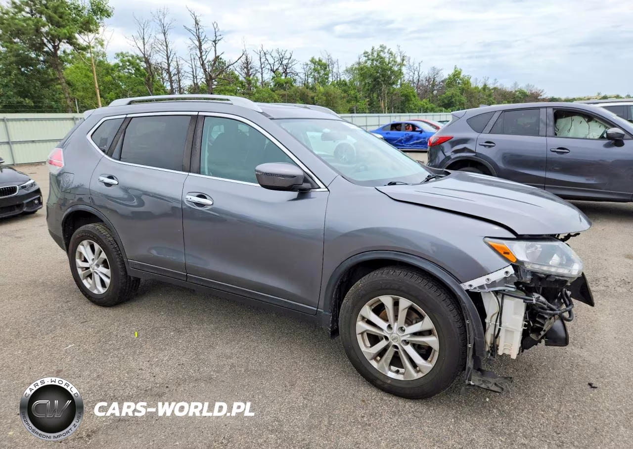 2016 Nissan Rogue Sv VIN:5N1AT2MV8GC799625 - 4