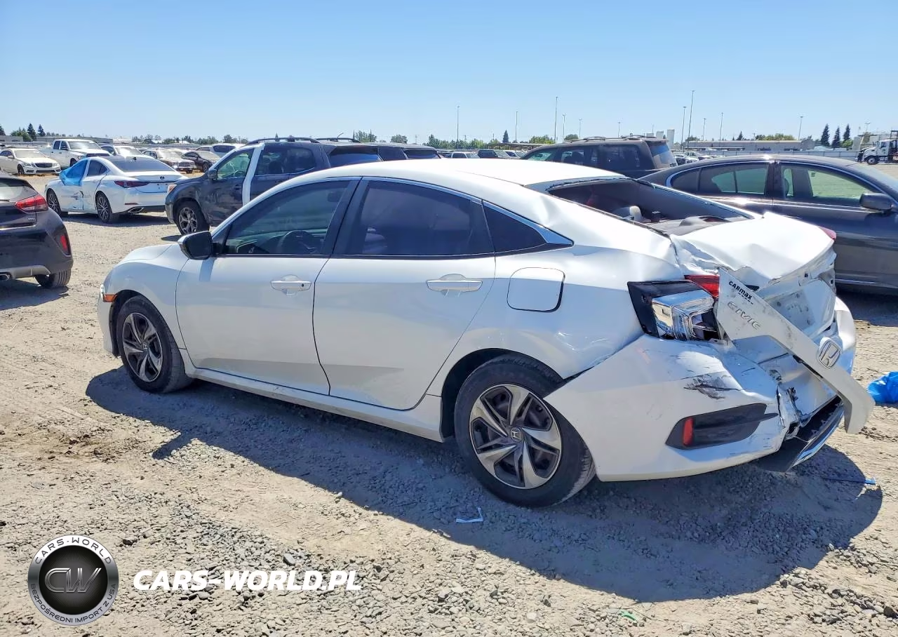 2019 Honda Civic Lx VIN:19XFC2F68KE214852 - 2