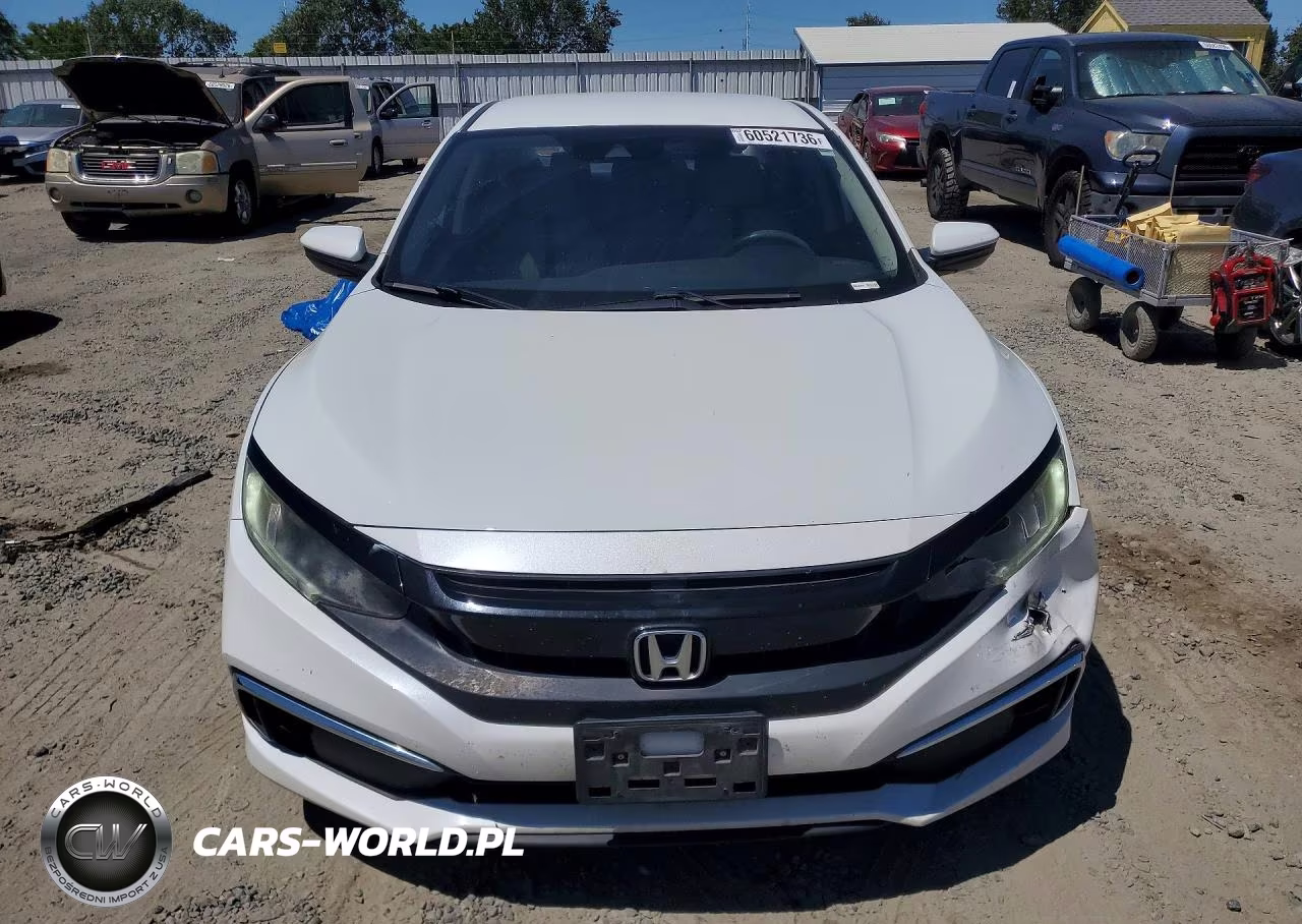 2019 Honda Civic Lx VIN:19XFC2F68KE214852 - 5