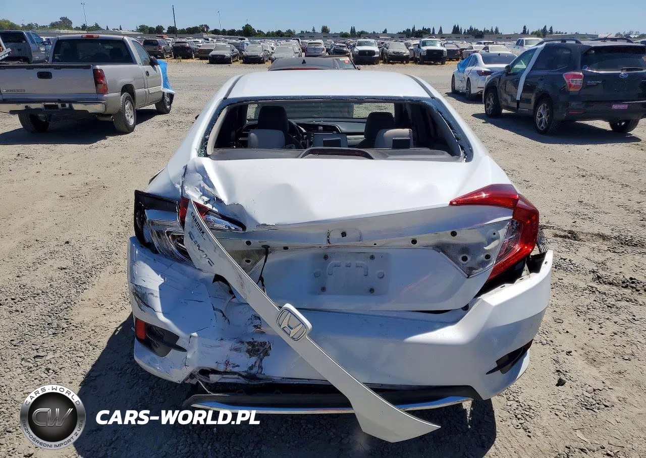 2019 Honda Civic Lx VIN:19XFC2F68KE214852 - 6